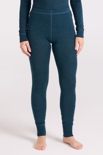 Mountain Warehouse Merino Womens Base Layer Pants Teal 10 — view 2