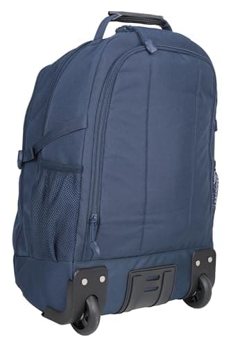 Mountain Warehouse Voyager 35L Wheelie Rucksack Navy ONE — view 3