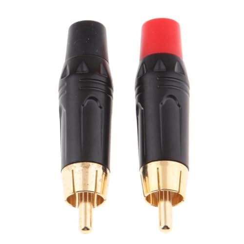 DSOUWEH Professional Grade Male Adapter Plug For Cable Connector Strong Alloy Shell Ensures Long Lasting Performance Male Socket Plug Connector Speaker Plugs — view 4