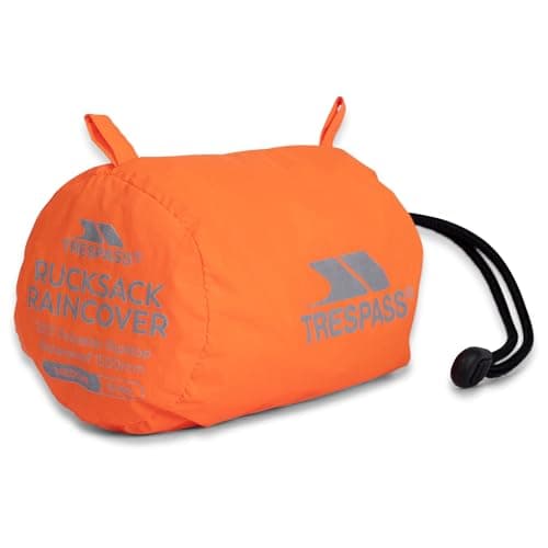 Trespass Rucksack Cover Rain - 1500mm Waterproof, Drawcord & Toggle Adjustment, Sizes: Small 10-25L, Medium 35-50L, Large 60-75L, 210T Polyester Ripstop — view 4