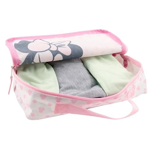 Fast Forward Minnie Mouse 3-Piece Packing Cube Set | Minnie Mouse Travel Accessories | Travel Bags Luggage Organizer for Kids, Unisex | Minnie Kid Travel Size Travel Cubes for Packing — view 6