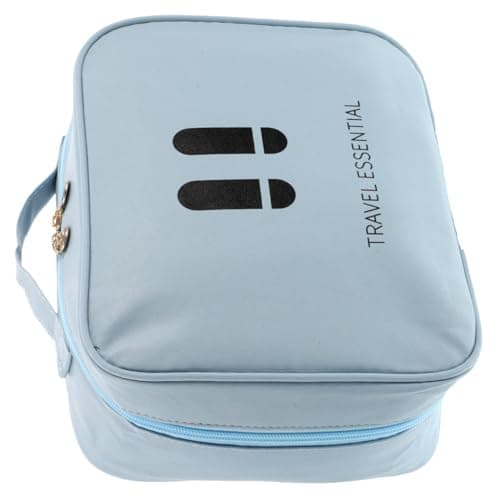 Generic Mini Medical Travel Bag Compact Medicine Organizer Waterproof Kit for Faux Leather for Camping Hiking and Home Emergency