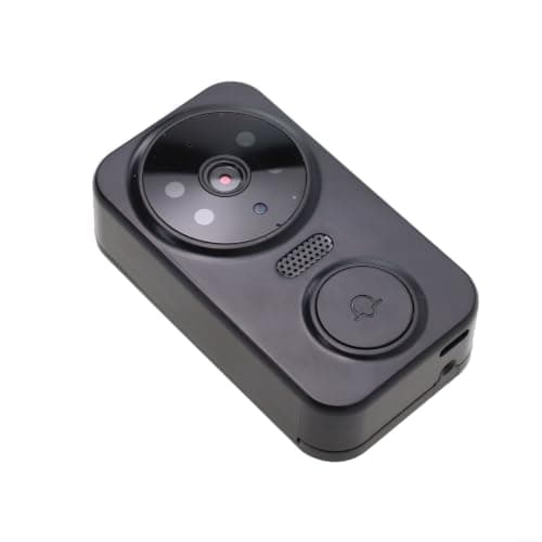 Wireless Video Doorbell 2-Way Audio for Night Vision Wireless(Black) — view 2