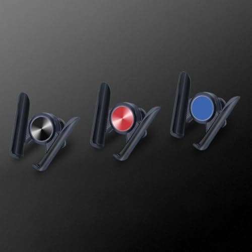 360 Rotatable Mobile Phone Mount for Car Air Vent for gps 360(Red) — view 2