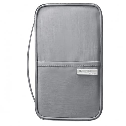 Passport Holder Travel Wallet, RFID Family Travel Document Organiser
