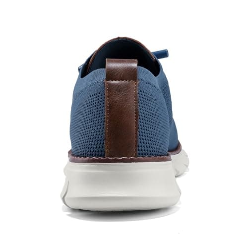 Wearbreeze Men's Business Casual Oxford Trainers - Lightweight Lace-Up Shoes for Work, Travel & Daily Commuting, Light Blue, 11 UK — view 5