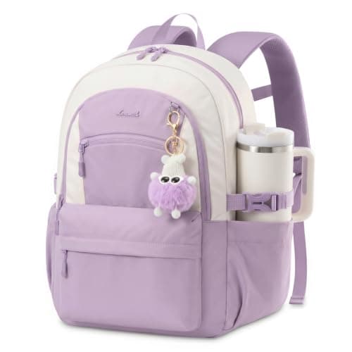 LOVEVOOK 15.6 Inch Laptop Backpack for Women, Waterproof School Work Bag