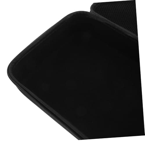 HOLIDYOYO Eva Storage Bag for Travel Protects Headphones Earbuds and Data Cables for Office School and Commuting Black — view 3