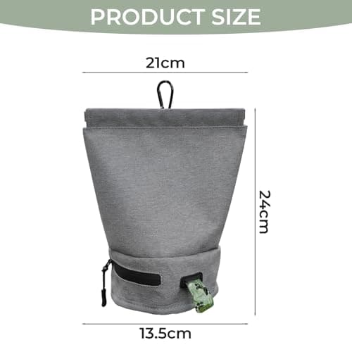 Dog Poop Bag Holder - Portable Odor-Proof Dog Waste Carrier — view 2