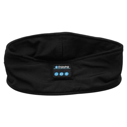 WANGCL Bluetooth Eye Mask Sleep Mask with Bluetooth Headphones Support Play Music Call Answering for Side Sleepers Travel Insomnia Relaxation Meditation Yoga — view 5