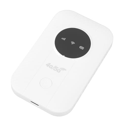 Kadimendium Portable WiFi 4G Mobile WiFi Hotspot 4G Router with SIM Slot Up to 10 Devices for Travel Business Trip 300Mbps