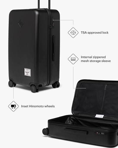 Herschel Heritage Hardshell Luggage, Gargoyle (Limited Edition), Medium - 27 inch, Heritage Hardshell — view 4
