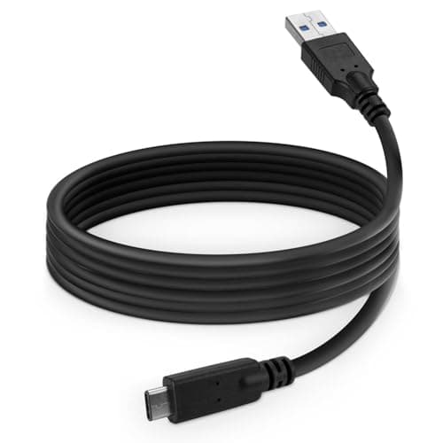 BoxWave Cable Compatible with Netgear Nighthawk M6 Pro Mobile Hotspot (MR6500) - DirectSync - USB 3.0 A to USB 3.1 Type C, USB C Charge and Sync Cable - 6ft - Black — view 2