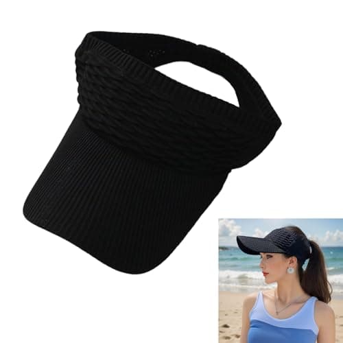 Stylish Fish Scale Design Summers Sun Hat Breathable and Comfortable for Beach Travel Hiking Fishing Scale Pattern Sun Hat Black — view 2