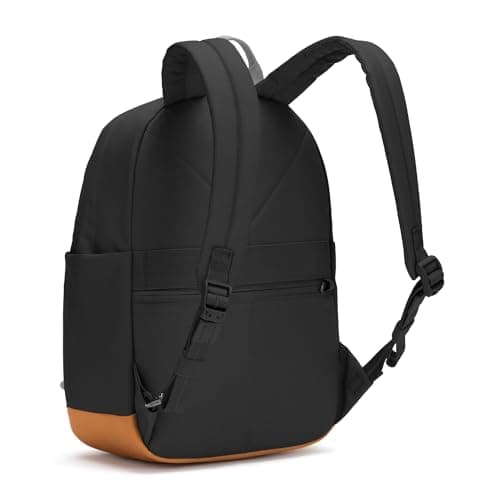 Pacsafe Go 15l Anti Theft Backpack, Jet Black, 15 Litre, Go 15l Anti Theft Backpack — view 4