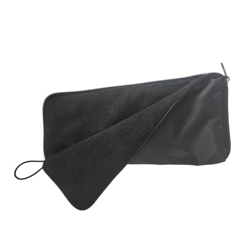Umbrella Case - Chenille Outdoor Storage Bag | Zippered Umbrella Holder | Quick Dry Fabric Umbrellas Storage Organizer Hanging Sleeve Cover For Car Home Travel Outdoor — view 6