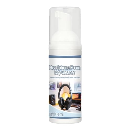 Deeply Cleaning Headphone Ear Cushion Cleaner for Gaming Headsets Without Water 120ML Capacity Quick Dry Earpad Cleaner