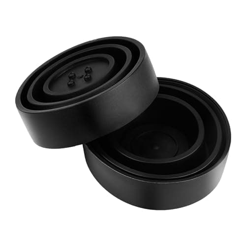 Akozon Headlight Dust Cover, 2pcs 100mm Universal Car LED Headlamp Bulb Rubber Dust Cap Housing Seal Shell Waterproof, Suitable For 2.5in, 2.75in, 3.5in, 4inch Opening