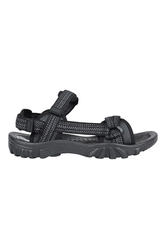 Mountain Warehouse Cyprus Womens Summer Walking Sandal Black 5 — view 2
