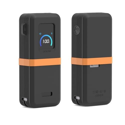 Silicone Protective Case for Anker Prime Power Bank 26250mAh/300W With Hanging Holes, Skin-Friendly Anti-Lost Protective Cover for Anker Power Bank A110A (Black)