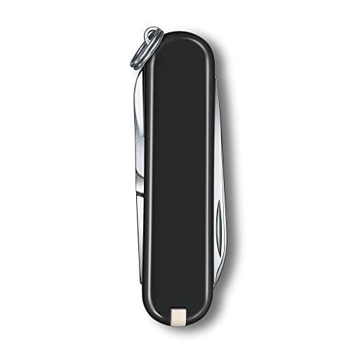 Victorinox Swiss Army Knife Classic SD, Pocket Knife, 7 Functions, Black — view 3