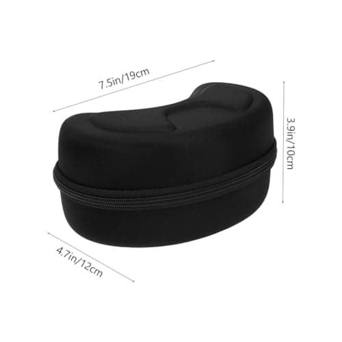 Large Size Goggles Boxes 2 Pack Eva Hard Glasses Case with Zipper for Skiing Outdoor Cycling Storage and Protection — view 3