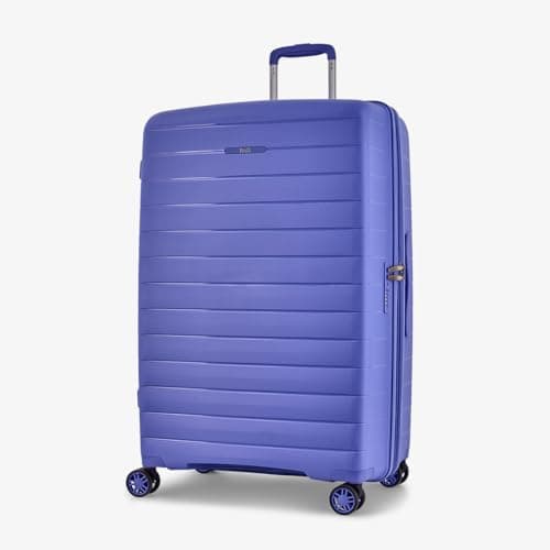 Rock Palma Large 102/117L Hard Shell Suitcase - Lavender — view 2
