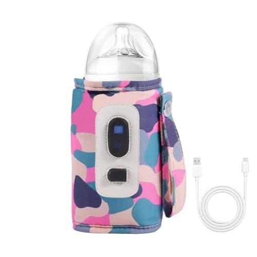 Bottle Warmer Cover Plug-in Insulated Sleeve with Strap