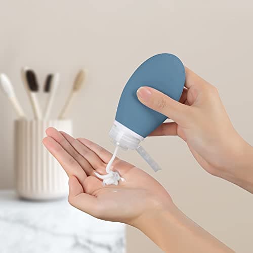 Opret 100ml Silicone Travel Bottle for Toiletries, 4 Pack Leak Proof — view 6