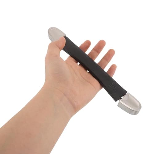 2pcs Luggage Suitcase Handle Replacement 7.9 Inch Plastic Alloy Black — view 4