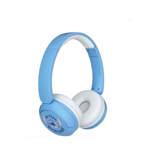 S&M Fashion Stitch HIFI Sound Stereo Foldable Kids Headphones Wireless Bluetooth Earphones with Mic Anime Cartoon Kids Gifts