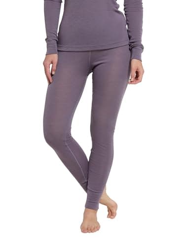 Mountain Warehouse Merino Womens Base Layer Pants Dusky Pu 12