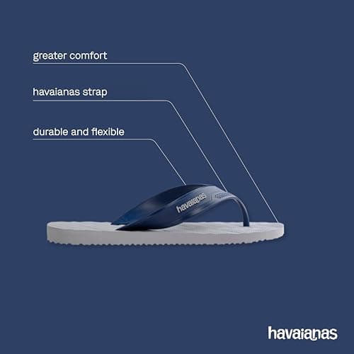 Havaianas Track Waves Men Flip Flop, Ice Grey, 8 UK — view 5