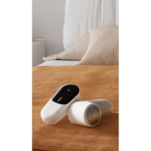 CashMuch Electric Fabric Shaver Rechargeable Lint Remover LED Screen 3 Modes De-Bobbler for Wool Cotton Synthetics Portable 8x7x14cm — view 6