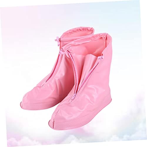 CALLARON Rainproof Shoe Covers Reusable Non-slip for Boys and Girls Outdoor Travel Overshoes Shoe Protector for Boy Girl — view 4