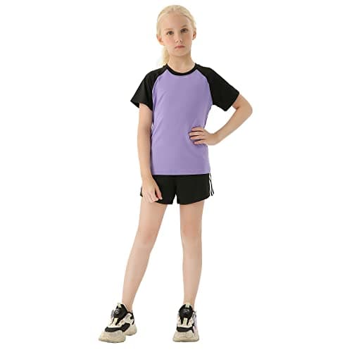 Tancefair Kids Tracksuit Full Set 2/3 pcs Outfits Girls Tracksuit Sweatsuit Sports Hoodie Jacket and Jogging Pants Sweatpants Activewear Set Age 3-14 Years (Please Choose One Size Smaller) — view 2