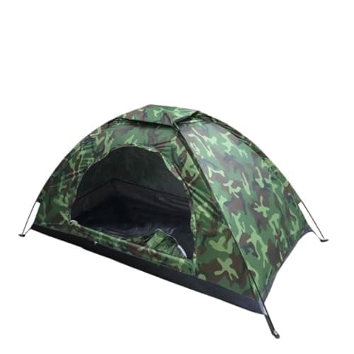 Pop Up Camouflage Dome Tent - Waterproof, 1 Person, Lightweight, UV Protected, Family Outdoor Backpacking Tent with Carrying Bag — view 6