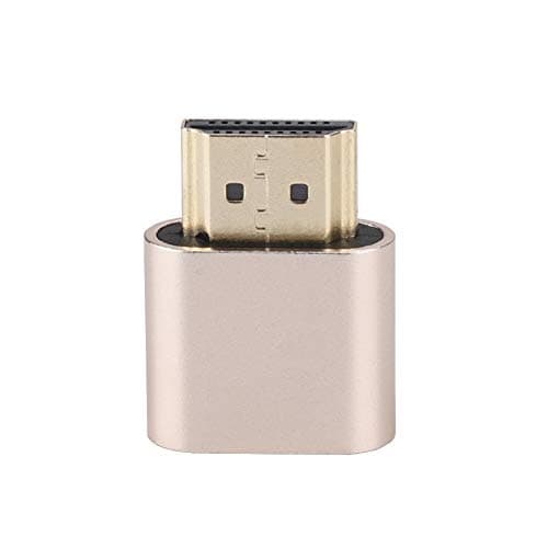 VGA Analog Camouflage Graphic Card Spoof Fake Load for Scientific Calculation, 4K Resolution Virtual Display, Plug and Play, ABS Silver — view 3