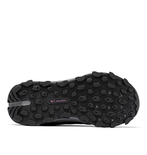 Columbia Women's Hatana Max Outdry waterproof low rise hiking shoes, Black (Black x Dark Lavender), 5 UK — view 5
