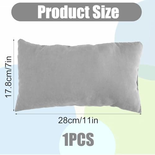 Mini Pillow for Travel, 28 x 17.8 cm Small Pillow for Neck Waist and Pets — view 2
