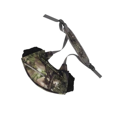 wueiooskj Hand Muff Hand Warmer Muff Camo Includes Small Pocket Storing Essentials During Outdoor Adventures Quick Dry And High Abrasion. Small Pocket To Store Items. For Outdoor — view 5