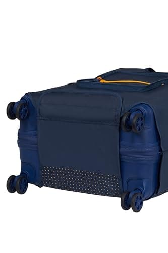American Tourister - Luggage Cover M, Foldable Suitcase Cover, Travel Suitcase Protection, 62 x 45 x 30 cm, Blue/Orange — view 4