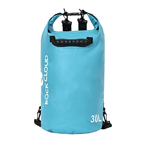 ROCK CLOUD Dry Bag Waterproof 10L Dry Sack for Kayaking Rafting Boating Beach Surfing Swimming Canoe Camping Hiking Fishing Ski
