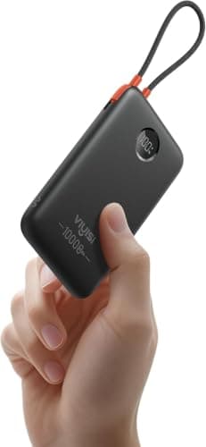 VIYISI Ultra-Slim 10000mAh Power Bank, QC 22.5W Fast Charging