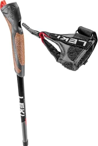 LEKI Spin Poles, Black-Silvergray-White, 100-130 cm — view 5