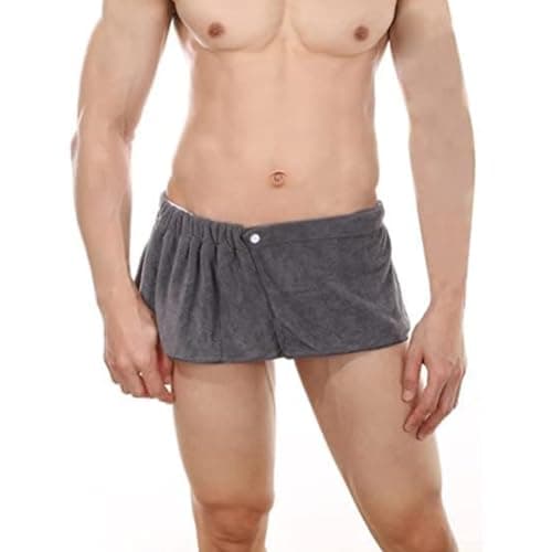 YumSur Quick Dry Microfibre Bath Wrap Around Body Towel for Men, Bathroom Pool Beach Spa Bathing Shower Cover Up Wrap Around Towel with Elasticated Band One Size — view 6