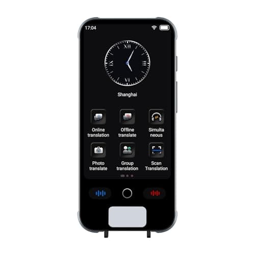 Bewinner Smart Scan Translator 3.5 Inch Online Offline Photo Translation Device, 148 Languages Voice Translator with ChatGPT, Rechargeable Handheld AI Language Learning Scanner for Travel — view 2