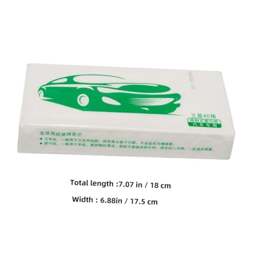 Car Tissue Refills 10 Bags 40 Sheets Per Bag Paper Facial Napkins — view 2