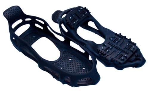 Streetwize - Snow/Ice Shoe Grips - Fits UK Sizes 9.5-12 - Lightweight & Compact Design | Steel Studs | Winter Travel Grips | Anti-Slip Shoe Clips | Winter Walking Traction | Hiking Cleats (SWWR16)