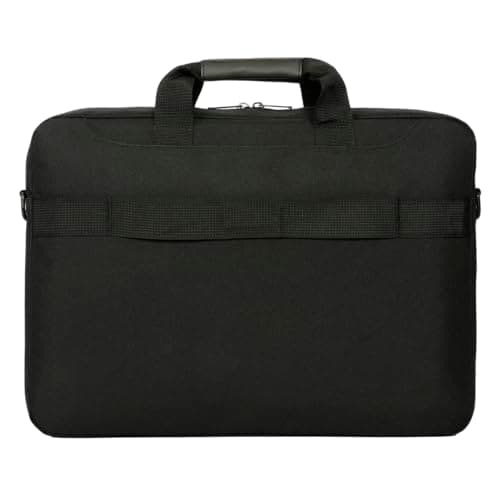 Targus GeoLite Advanced Laptop Briefcase – 16” & 17.3” Sizes – Lightweight, Durable & Water-Resistant Topload Case with Adjustable/Removable Shoulder Strap – Black — view 3